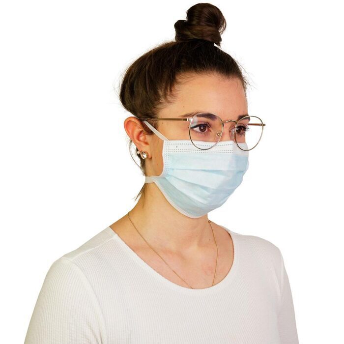 Anti-Fog, Medical Face Masks Type II R, Tie-on